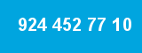 924 452 77 10